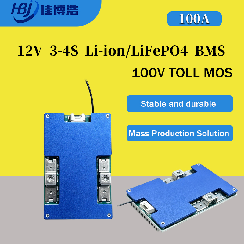 Lithium Battery 12V - 4S 12V LiFePO4 BMS 80A 100A