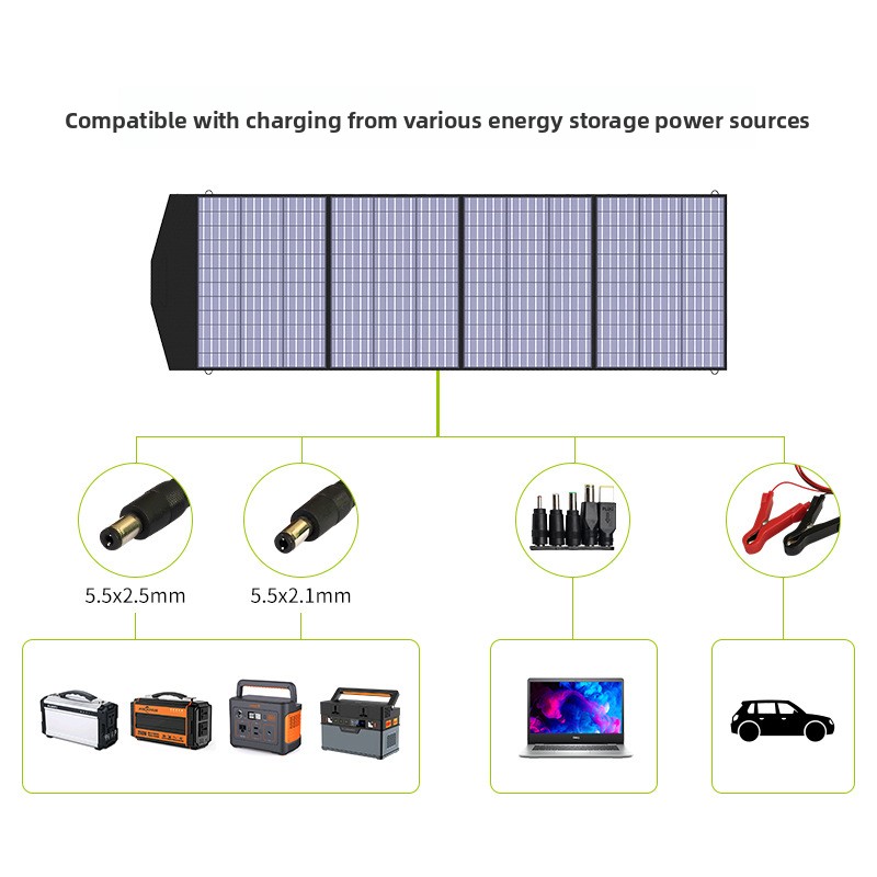 Waterproof Portable Solar Char - Solar Panel 200W recension och pris