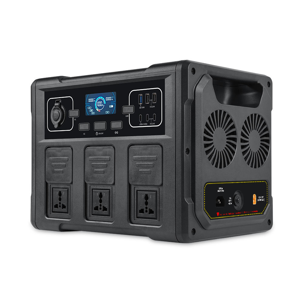 1200W Portable Solar Generator - Outdoor Power Station recension och pris