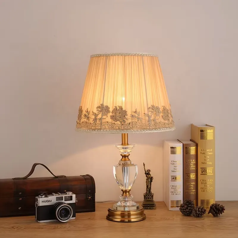 Modern Crystal LED Table Lamp  - Solar Lamp recension och pris
